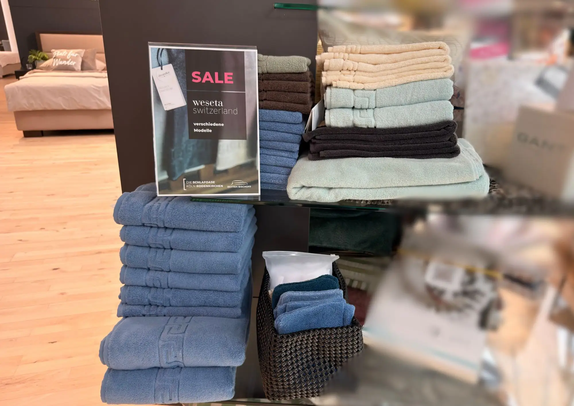 Sale Bettwäsche und Handtücher