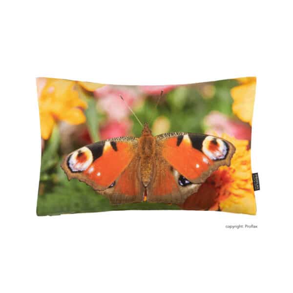 Kissenhülle mit Schmetterling